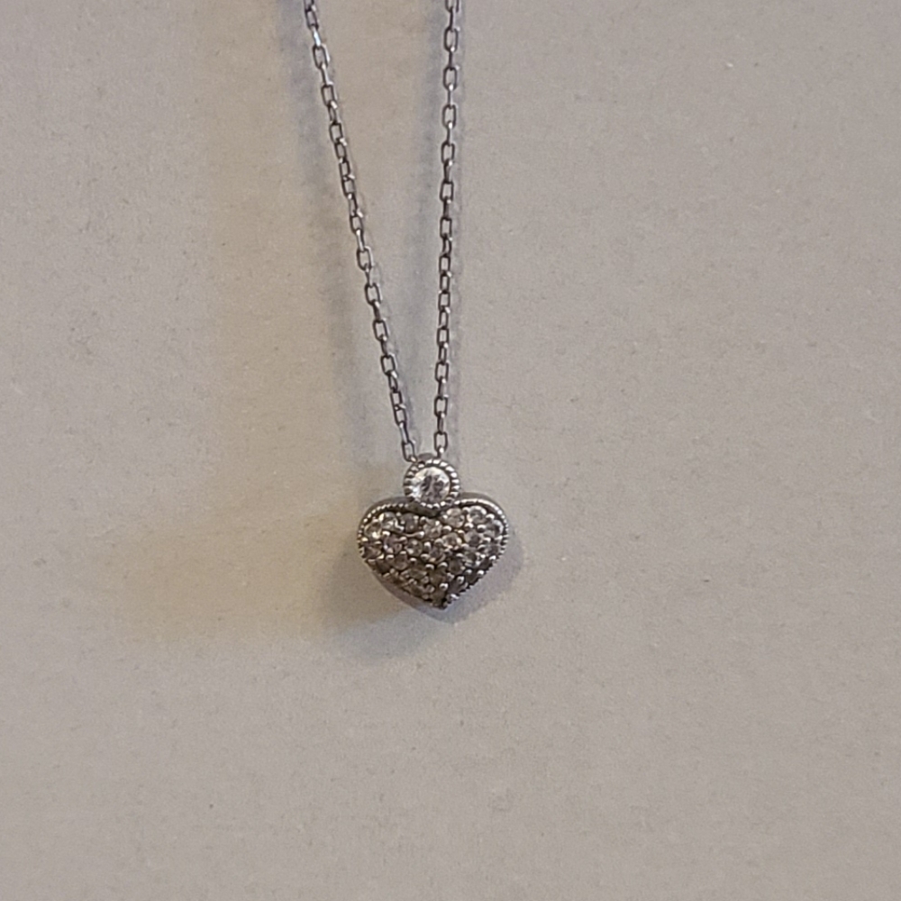 Sterling Silver Heart Necklace
